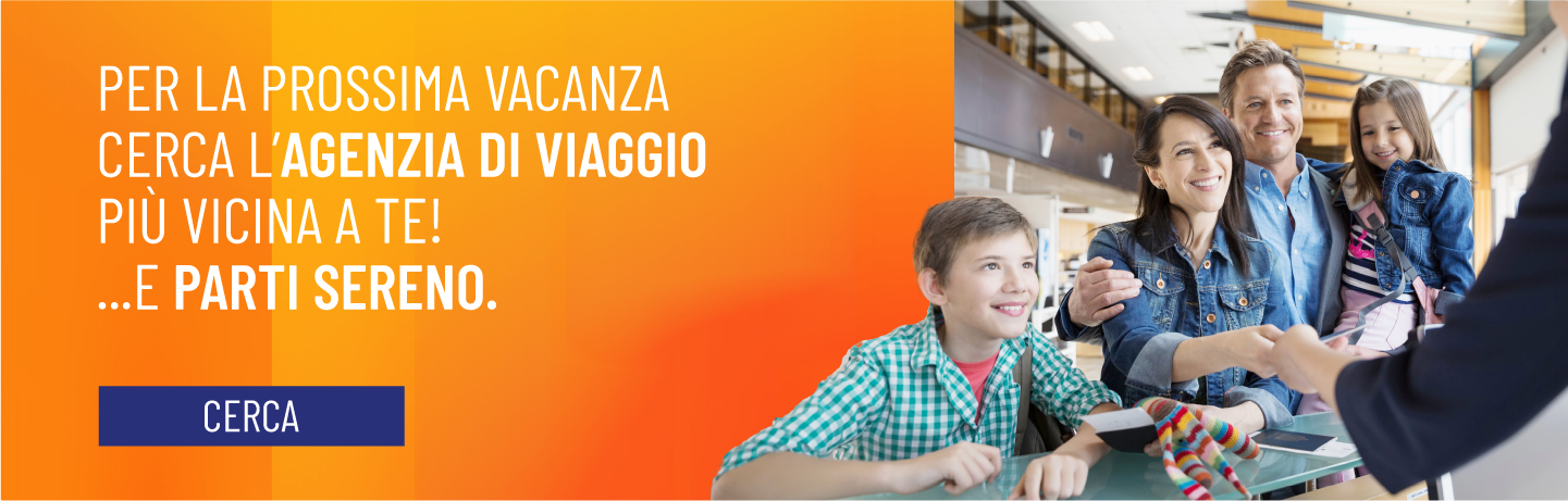 Cerca l'agenzia di viaggio più vicina